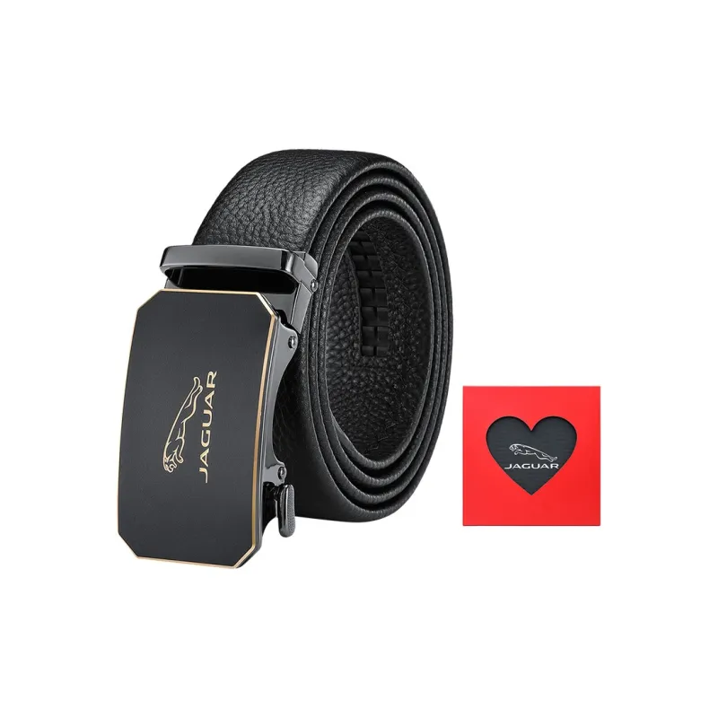 JAGUAR Leather Belts Men-4