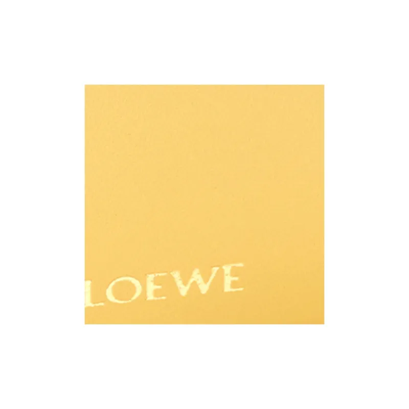 LOEWE Flamenco Nappa Sheepskin One Shoulder Crossbody Clutch Mini Women's Candy Yellow-7