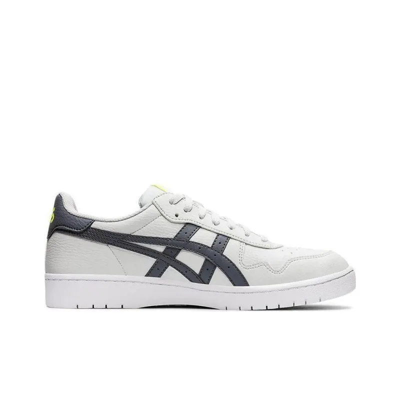 Asics JAPAN S Anti-Slip And Wear-Resistant Lightweight Low-Top Skateboard Shoes Men's White Gray-1