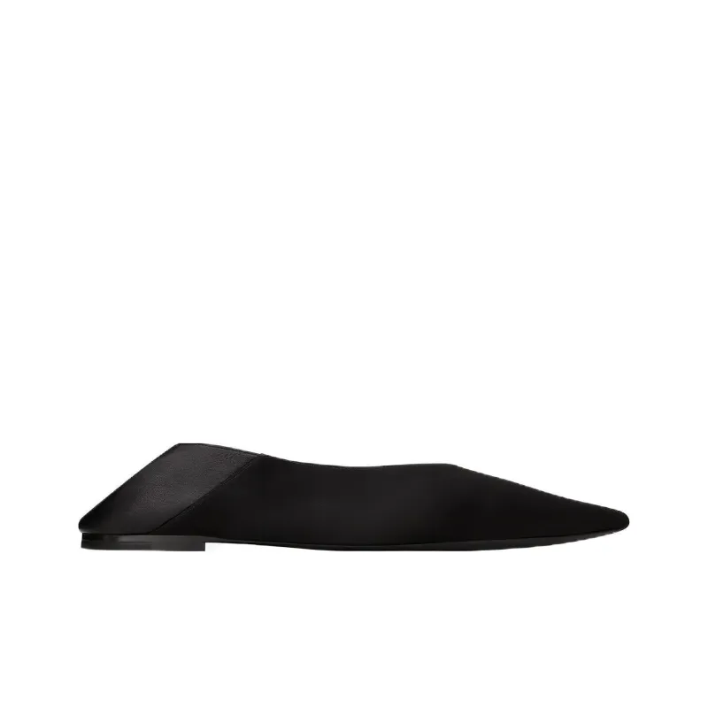 SAINT LAURENT Nour Pointed Toe Slippers Women's-1