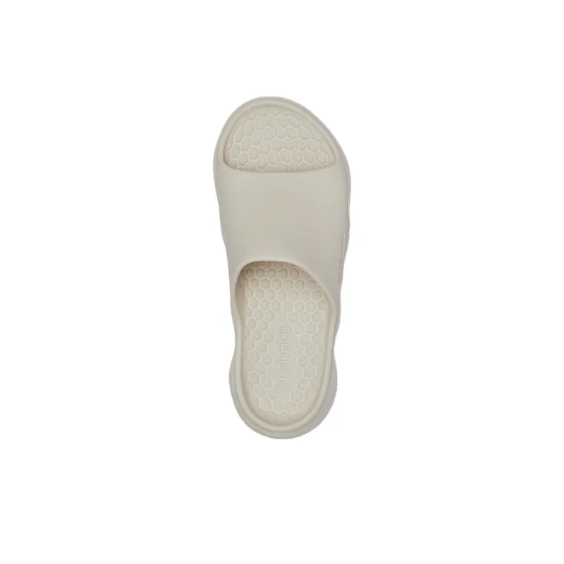 Columbia Slip Resistant Slide Slippers Men's Ivory-3