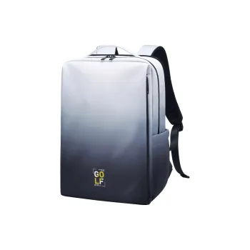 GOLF Fabric 15.6 Laptop Backpack Backpack Large Size Men's Ink Wash/Light Blue
