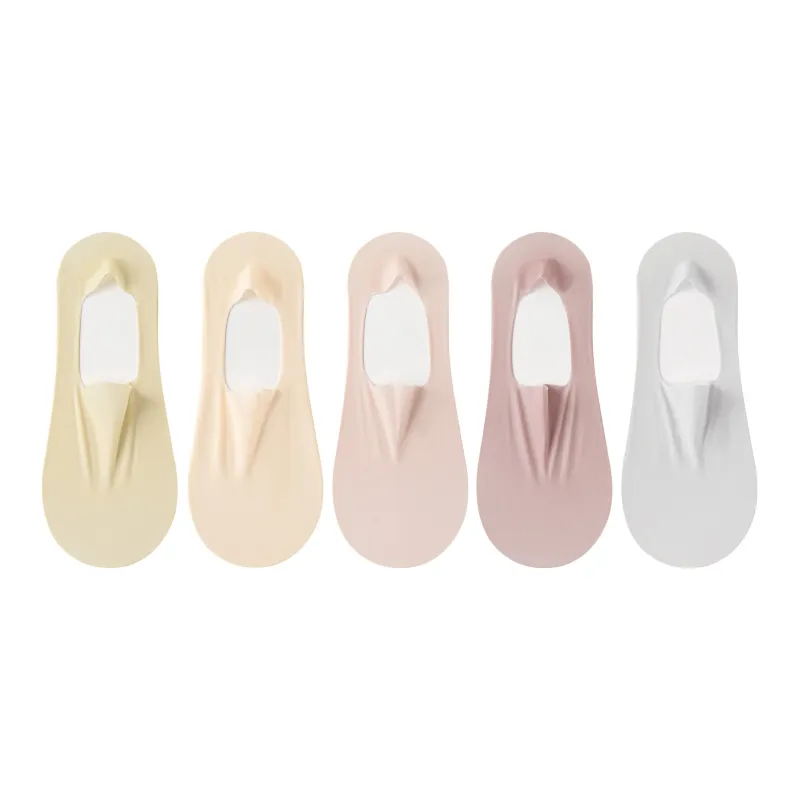 XXLLG No Show Socks Women's 5 Pack-16