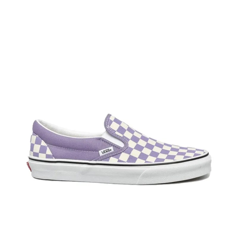 Vans Classic Slip On Checkerboard Chalk Violet-1