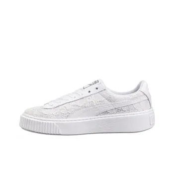 PUMA Basket Platform Fo 'Lace White' Women's