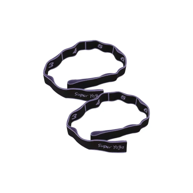 Ledomoda Resistance Band Exercise Band Knitted Polyester Cotton Blend Latex Thread Unisex-17