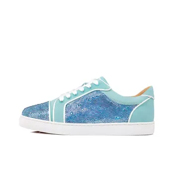 Christian Louboutin Skateboard Shoes Women's Low-Top Blue