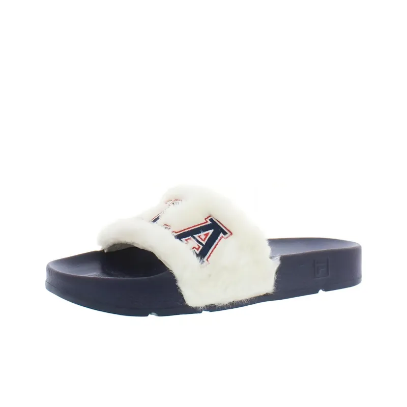 FILA DRIFTER Slide Slippers Women's Black White-2