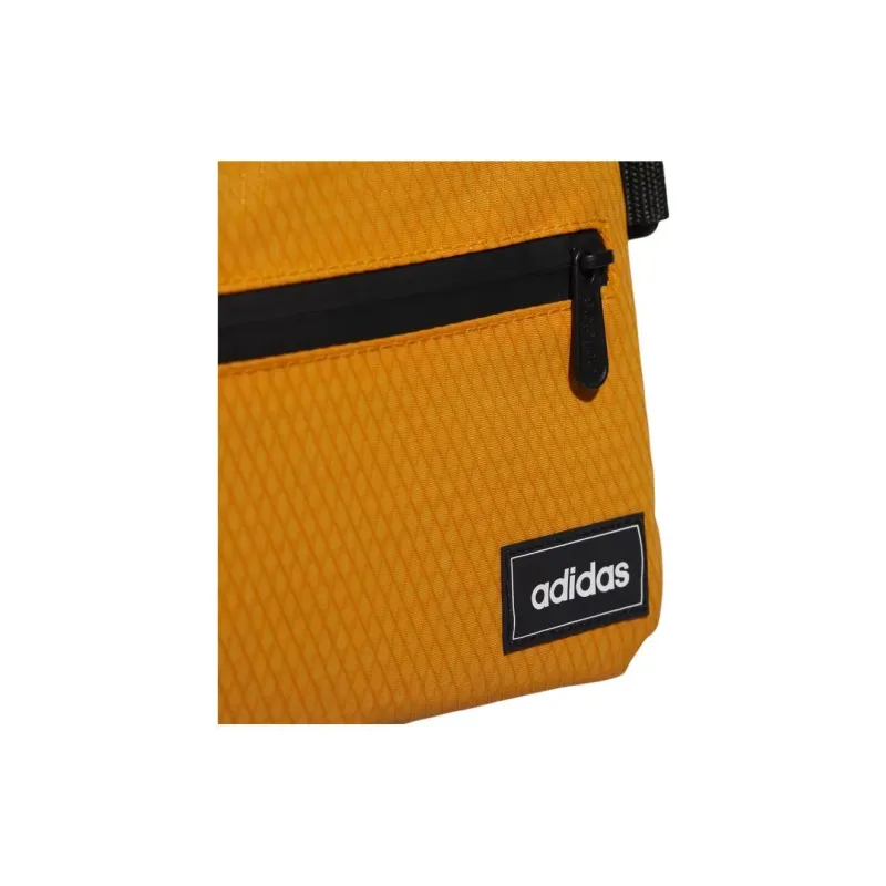 Adidas Neo Polyester Sports Crossbody Bag Shoulder Bag Unisex Orange Yellow-4