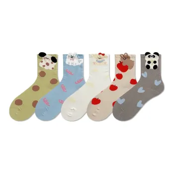 NGP Mid Calf Socks Women's 5 Pack