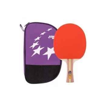DHS Ping Pong Paddles Unisex Pure Wood Horizontal Beat Straight Beat
