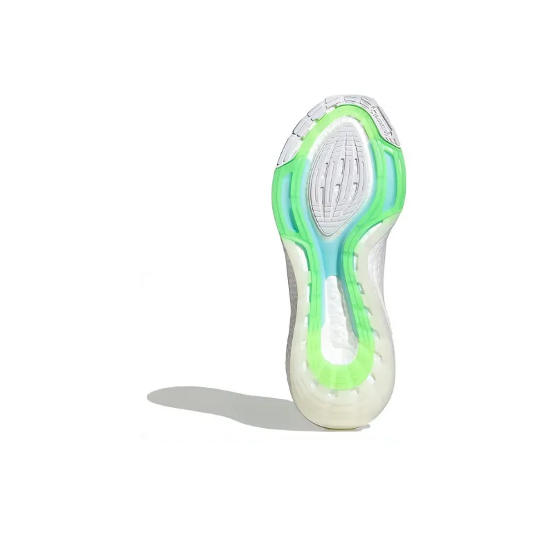 Adidas Ultra Boost 22 White Bliss Blue Solar Green-5
