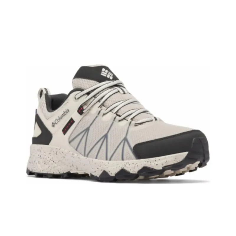 Columbia PEAKFREAK II Cushioning Breathable Low-Top Trekking Shoes Men's White Black-2