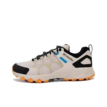 Columbia Shock Absorbers With Slip Resistant And Abrasion Resistant Properties Low Top Hiking Shoes Men's Khaki