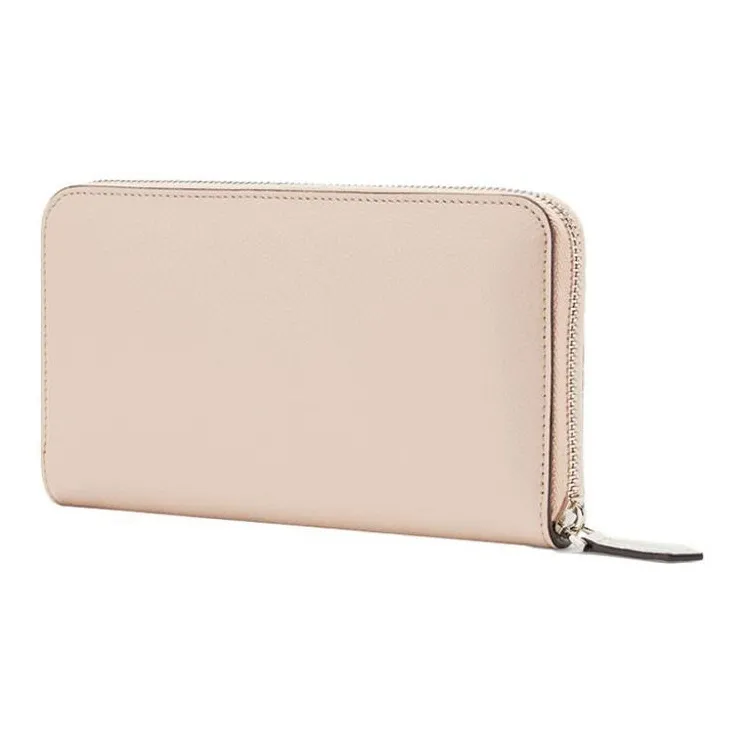 FENDI Multicolor Leather Wallet Women's Gray/Apricot Pink/Multicolor-1