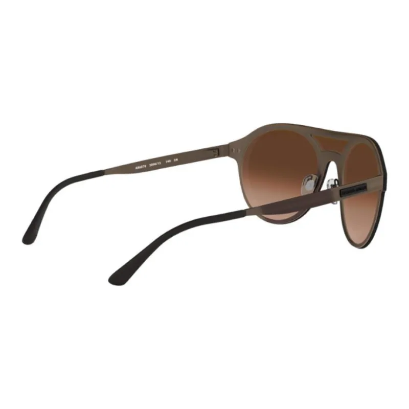 GIORGIO ARMANI Aviator Sunglasses Women's Brown-2