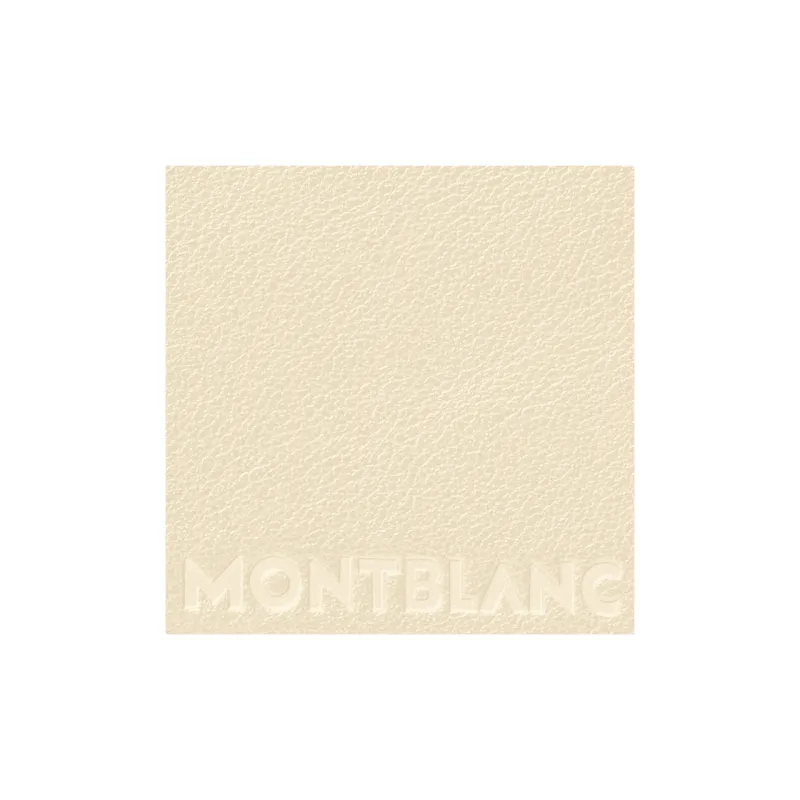 MONTBLANC Cow Leather Card Holder Men's White-4