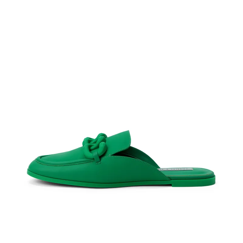CHARLES&KEITH Small Ck Stylish Sandal Women's Pink And White Chalk / Camel / Black / Green-9