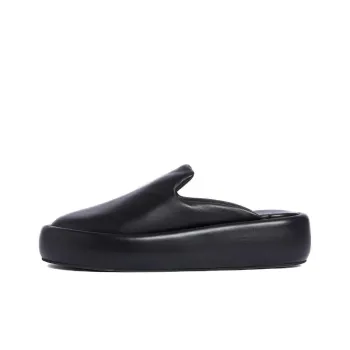 CLERGERIE Rubber Sole Wrap-toe Slippers Women's Black