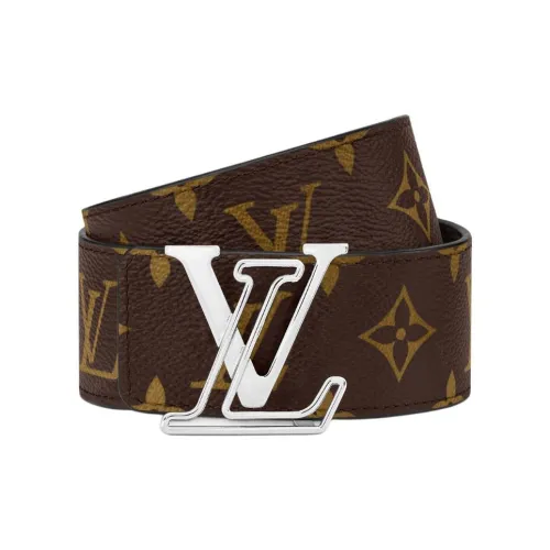 LOUIS VUITTON Leather Belts Men