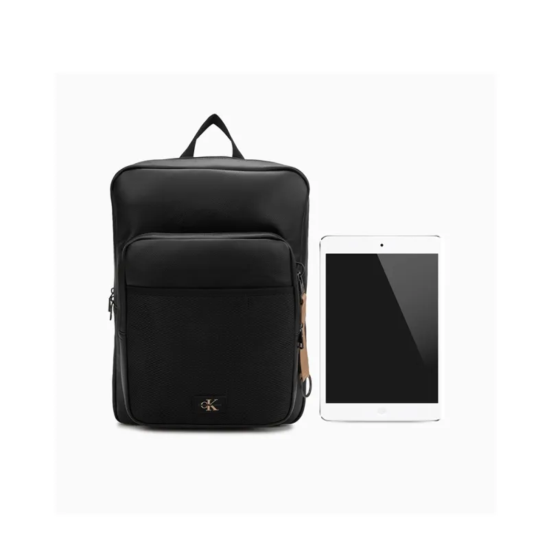 CALVIN KLEIN Synthetic Material Backpack Men's Space Black-3