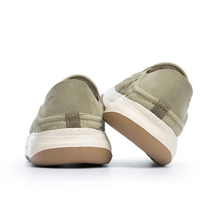 CELE Casual Shoes Men Low Top Gray/Black/Green-11