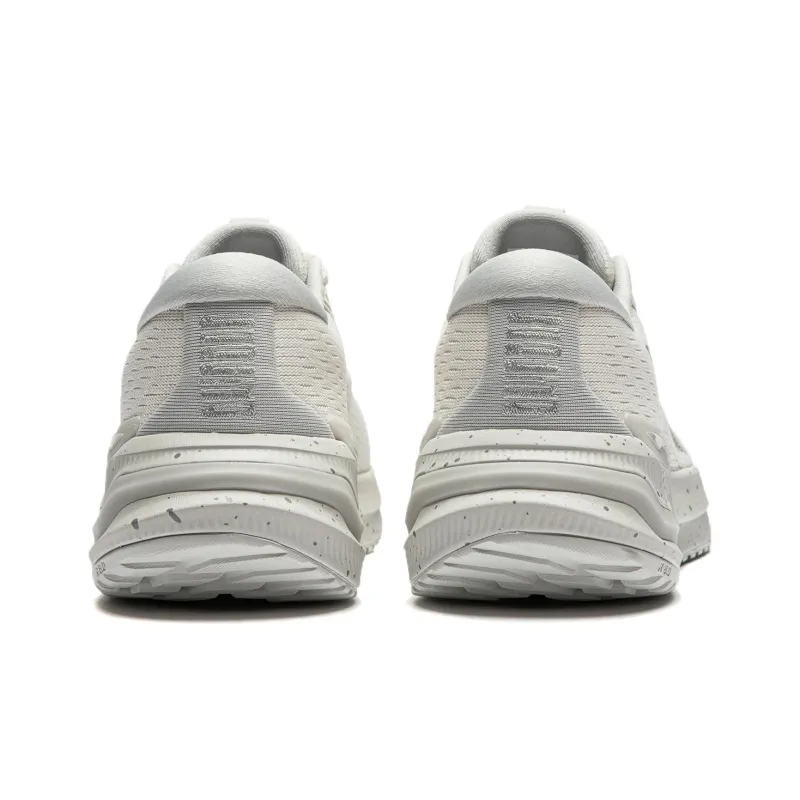 LiNing YueYing 3.0 Cushioned Slip Resistant Low Top Casual Running Shoes Women's Beige Gray-5