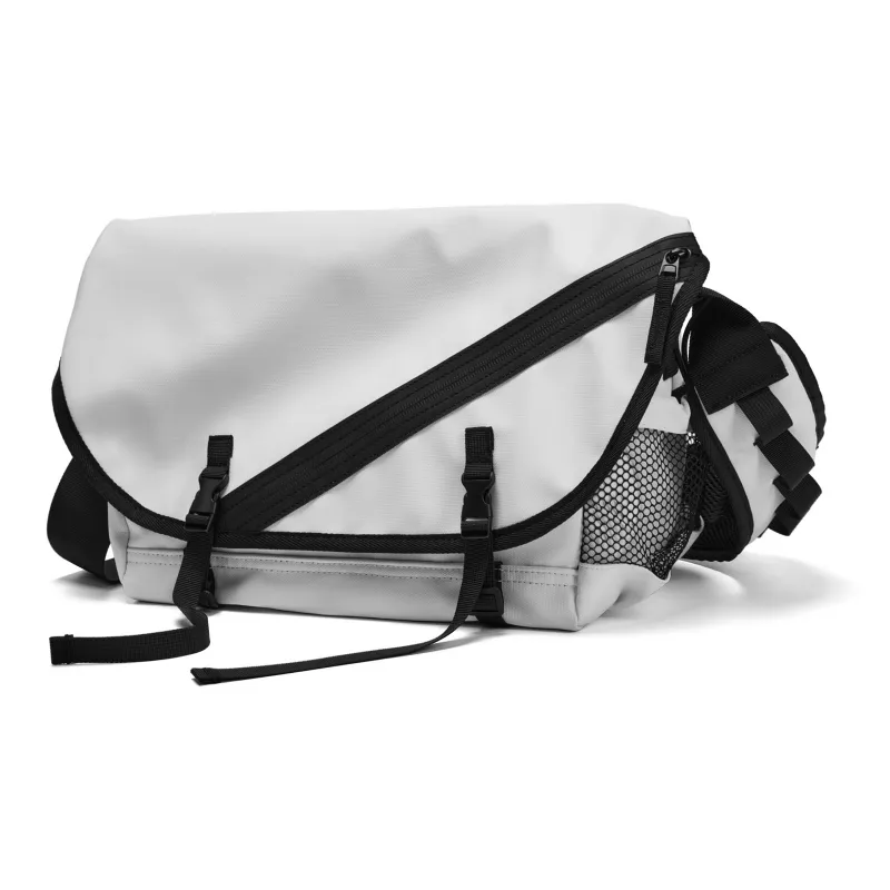 CHAOFANJI Nylon Crossbody Bag, Shoulder Bag Tubas Unisex Black-4