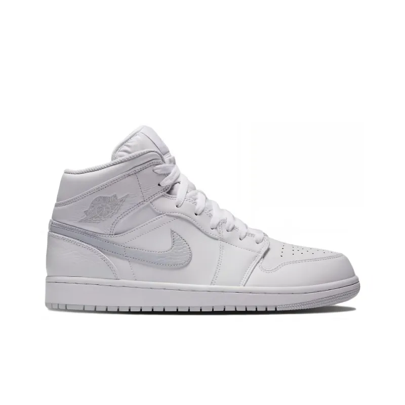 Jordan 1 Retro Mid White Platinum-1