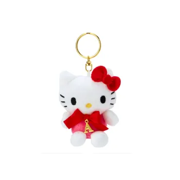 Sanrio Hello Kitty Initial Mascot A Dolls Plush Pendant 9cm High