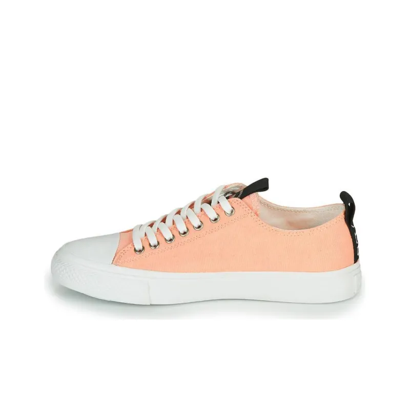 GUESS Ederla Abrasion Resistant Low Top Skateboard Shoes Women's Pink-9