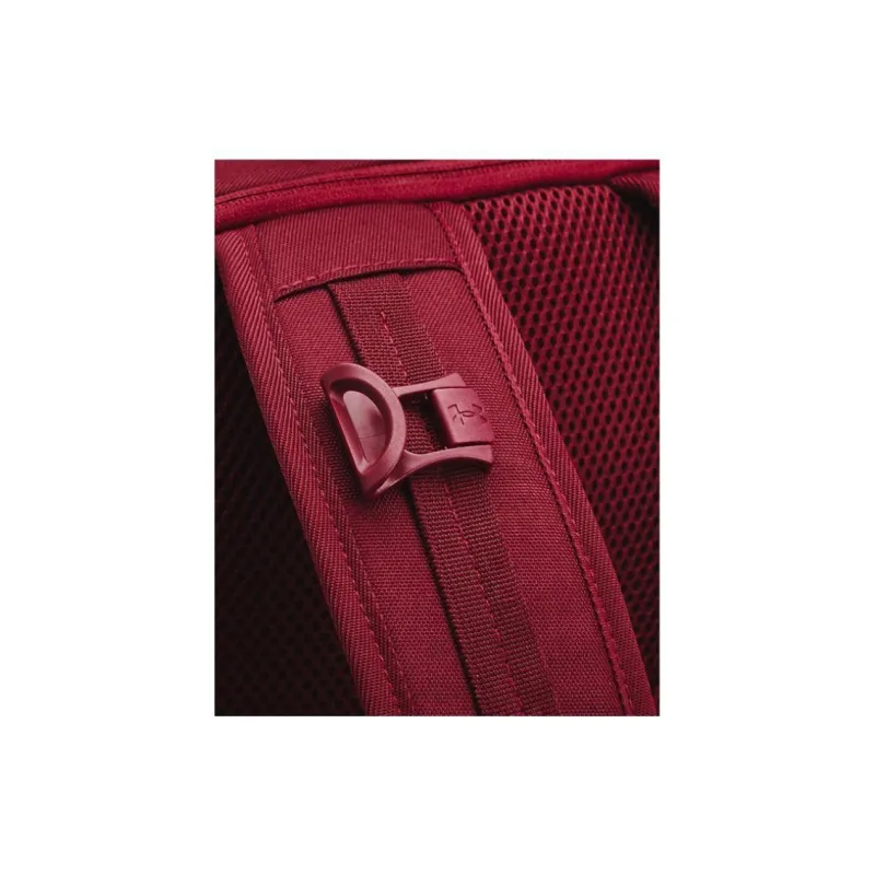 Under Armour Polyester Backpack Regular Unisex Red & Black-2