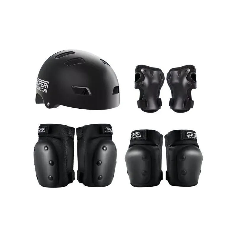 Papaison Roller Skating Protective Gears PP+PE Unisex-4