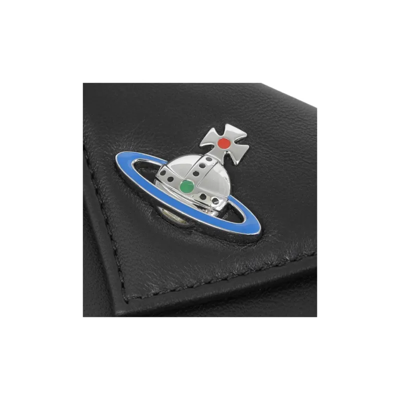 Vivienne Westwood Leather Wallet Women's Black-5