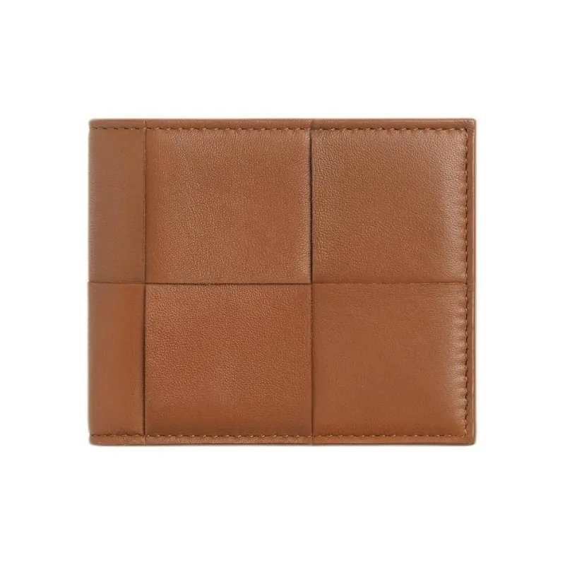 Bottega Veneta Calfskin Wallet Men's Cognac Brandy-0