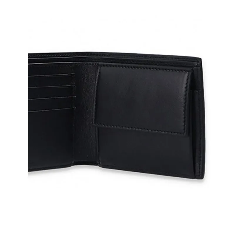 Balenciaga Leather Wallet Men's Black-3