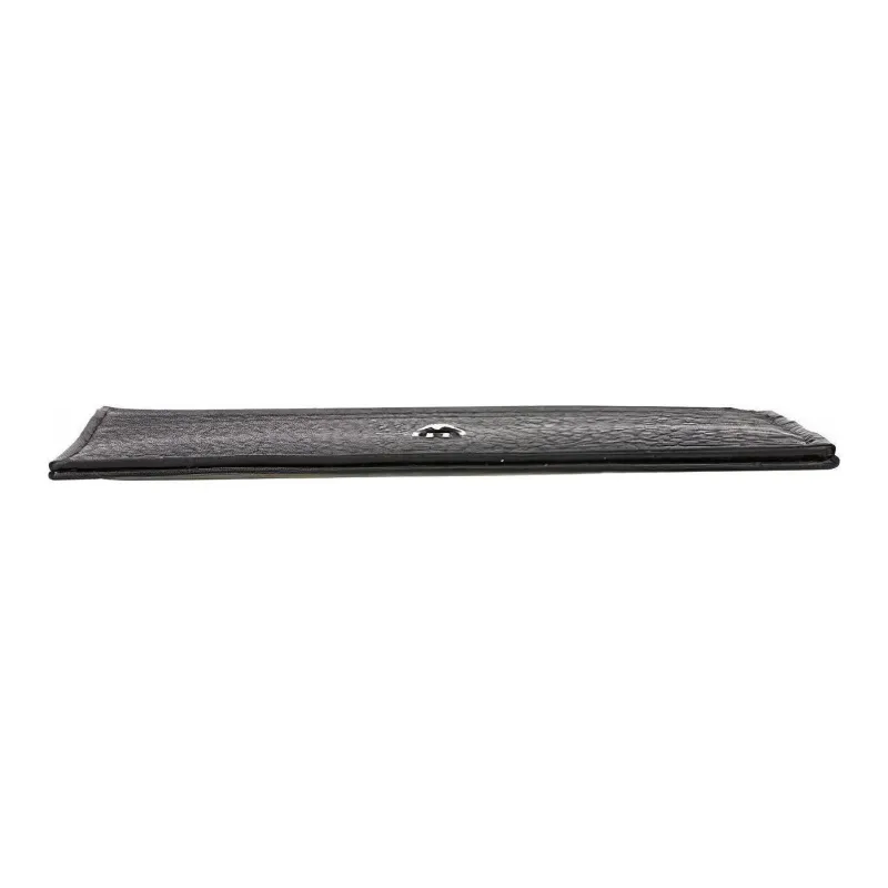 MONTBLANC Meisterstuck Beaded Leather Card Holder Men's Black-3