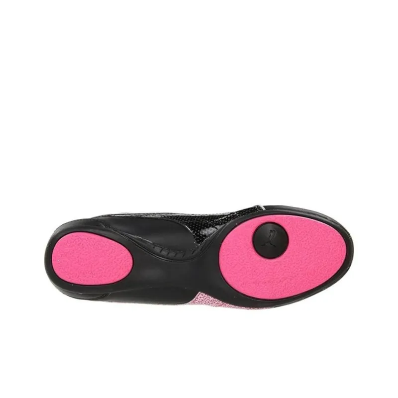 PUMA Tazon 6 Cushioning Wear-Resistant Low-Top Dance Shoes Women's Black Pink-5