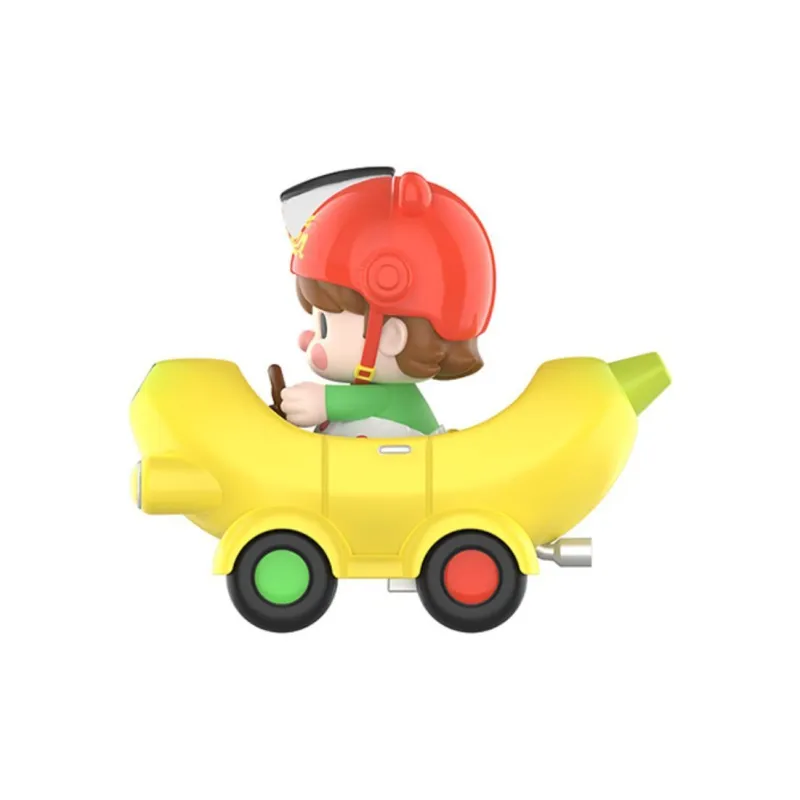 POP MART Little Sweet Bean Banana Chocolate Bean Trendy Figures 13.6cm-3
