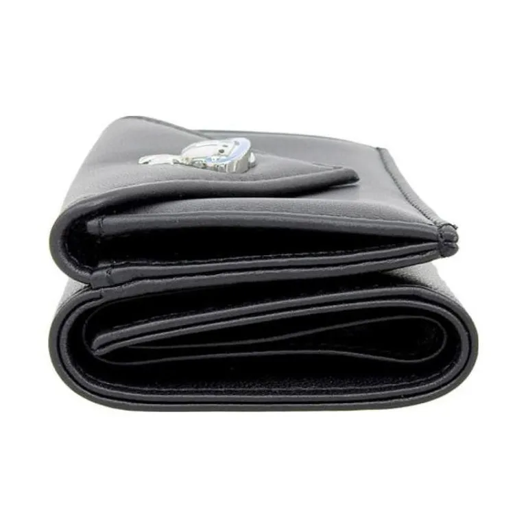 Vivienne Westwood Leather Wallet Women's Black-4
