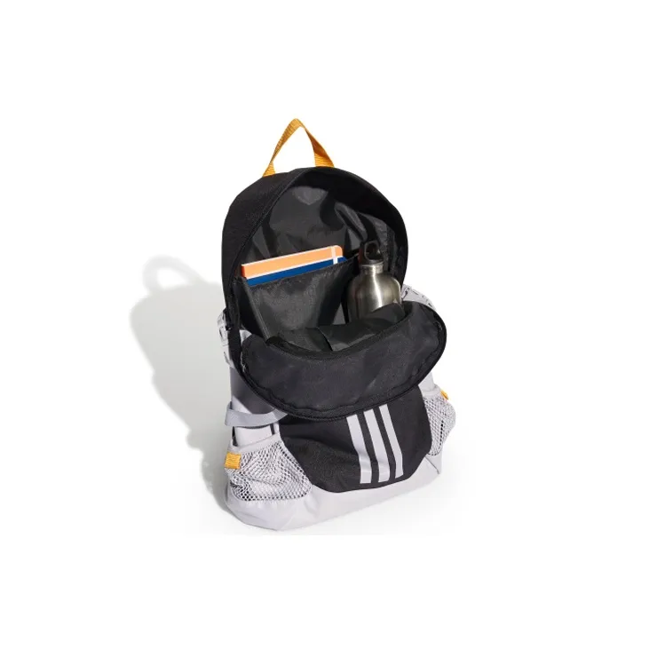 Adidas Polyester Backpack Unisex Black/Glory Gray-2