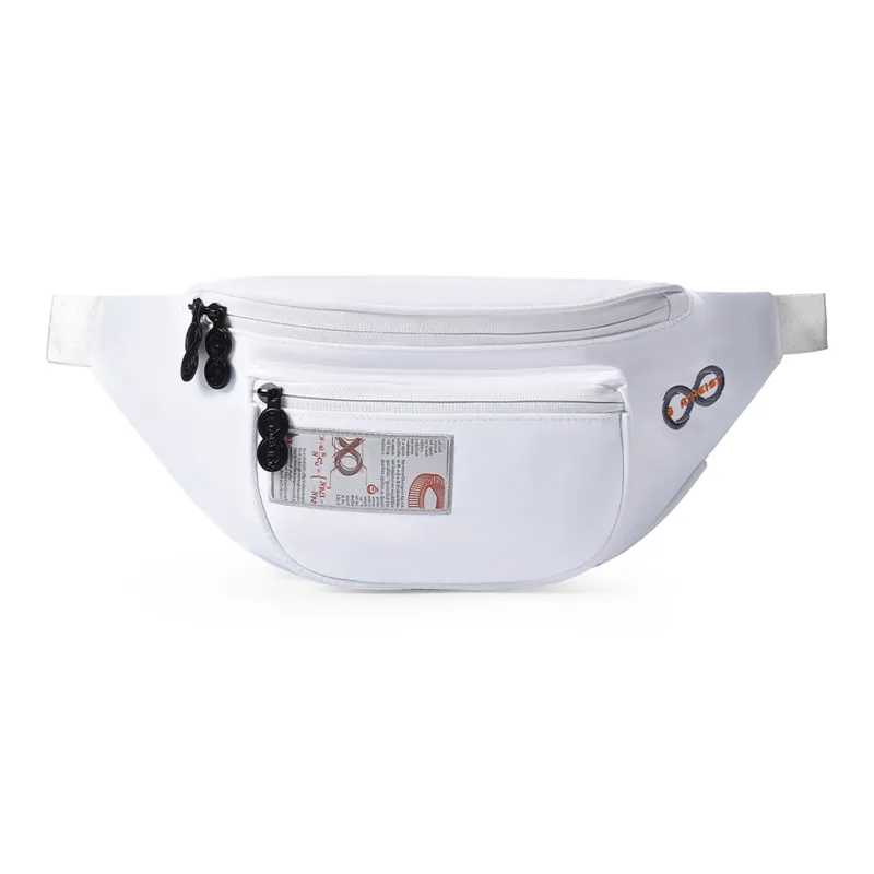 8atheist Polyester Crossbody Bag, Fanny Pack, Sling Bag Regular Unisex White-0