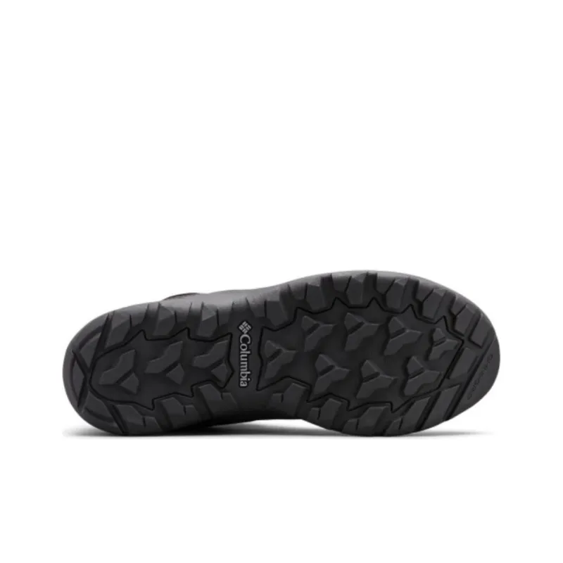 Columbia REDMOND V2 Cushioning Anti-Slip And Wear-Resistant Mid-Top Trekking Shoes Women's Black Red-4