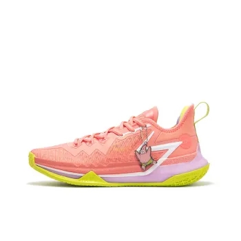 361° Big 3 Future Basketball Shoes Men Low Top Starfish Pink/Purple Hydrangea