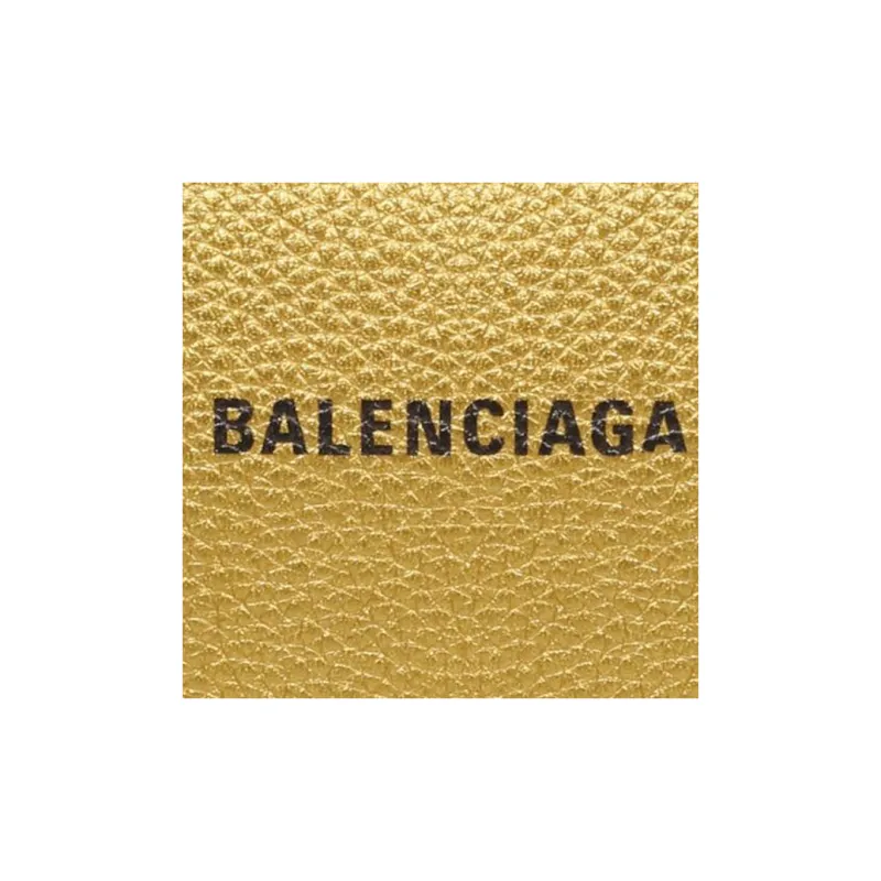 Balenciaga Logo Print Foldover Wallet-4