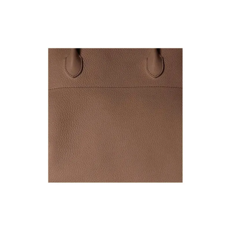 THE ROW Soft Margau Grained Calfskin Tote Bag Shopping Bag Handbag Women's Taupe-3