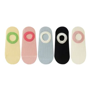 XXLLG No-Show Socks Women's 5 Pack