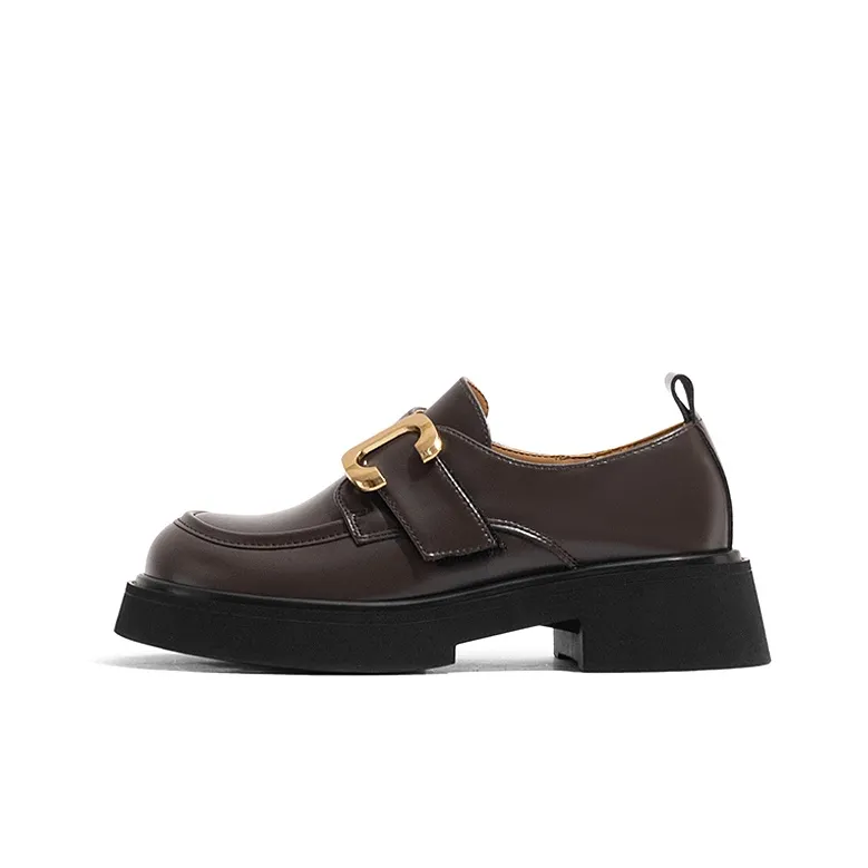 Old Meow British Style Loafers 5cm Women's-8