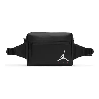 Jordan Polyester One Shoulder Crossbody Fanny Pack Regular Unisex Black
