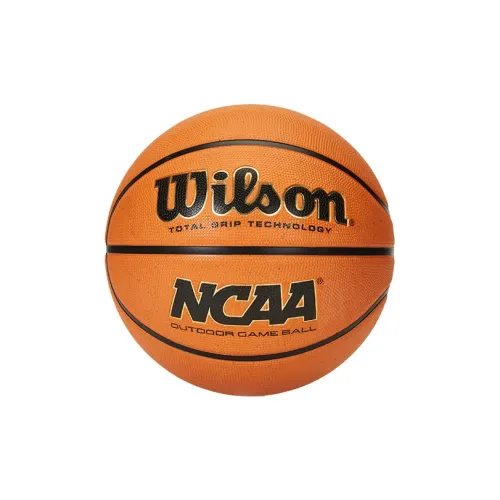 Wilson NCAA Rubber Basketball Brown Size 7 Training Unisex